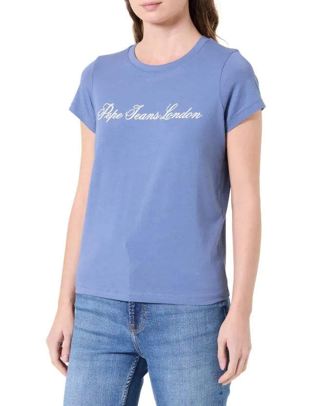 Pepe Jeans Basic Stretch T-Shirt Donna Slim