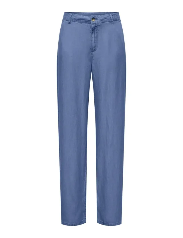 ONLY Onlcharis pantaloni donna dritti vita media