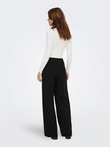 ONLY Onlkiss Life pantaloni larghi donna jersey