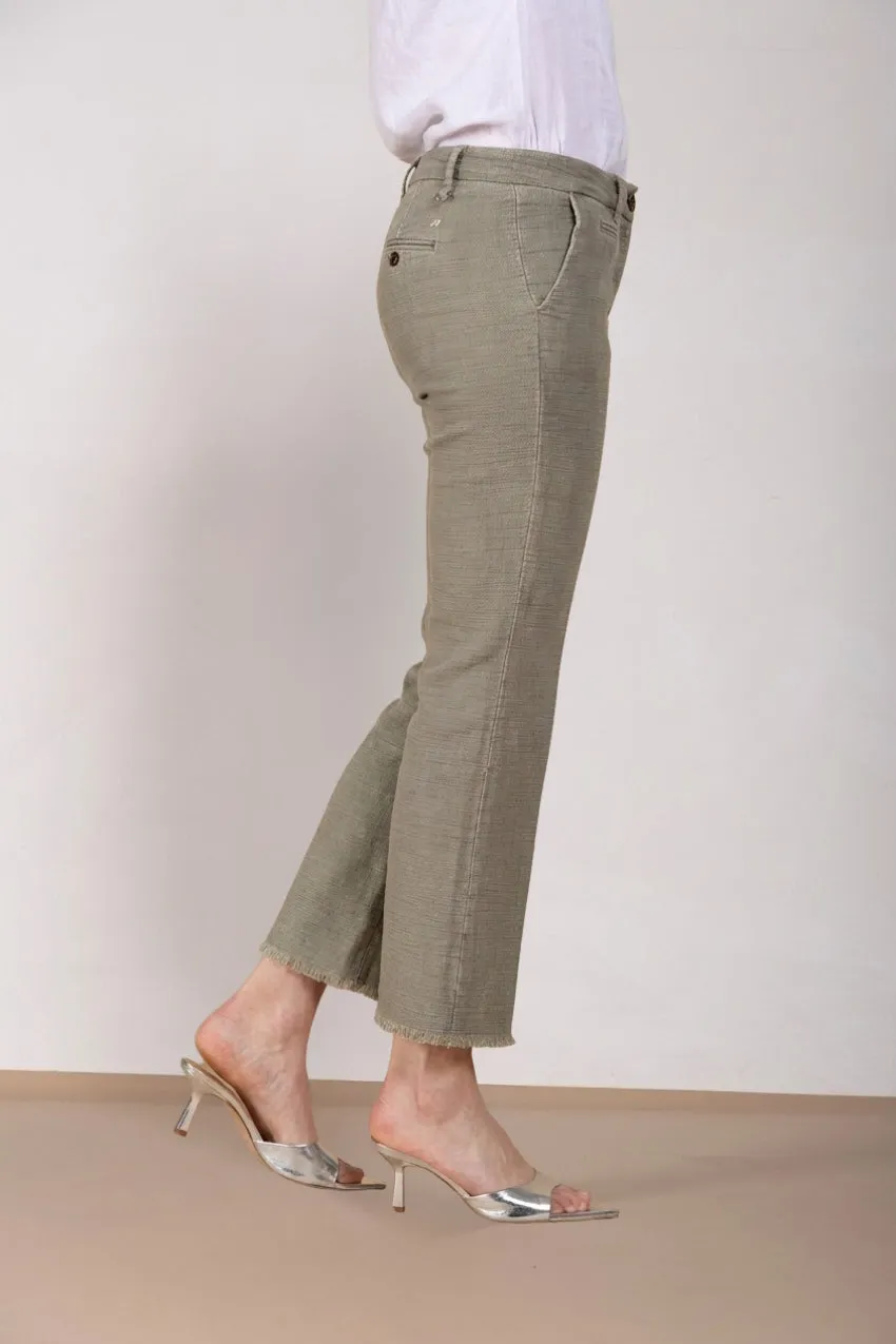 Mason's New York Trumpet pantalone chino donna salvia