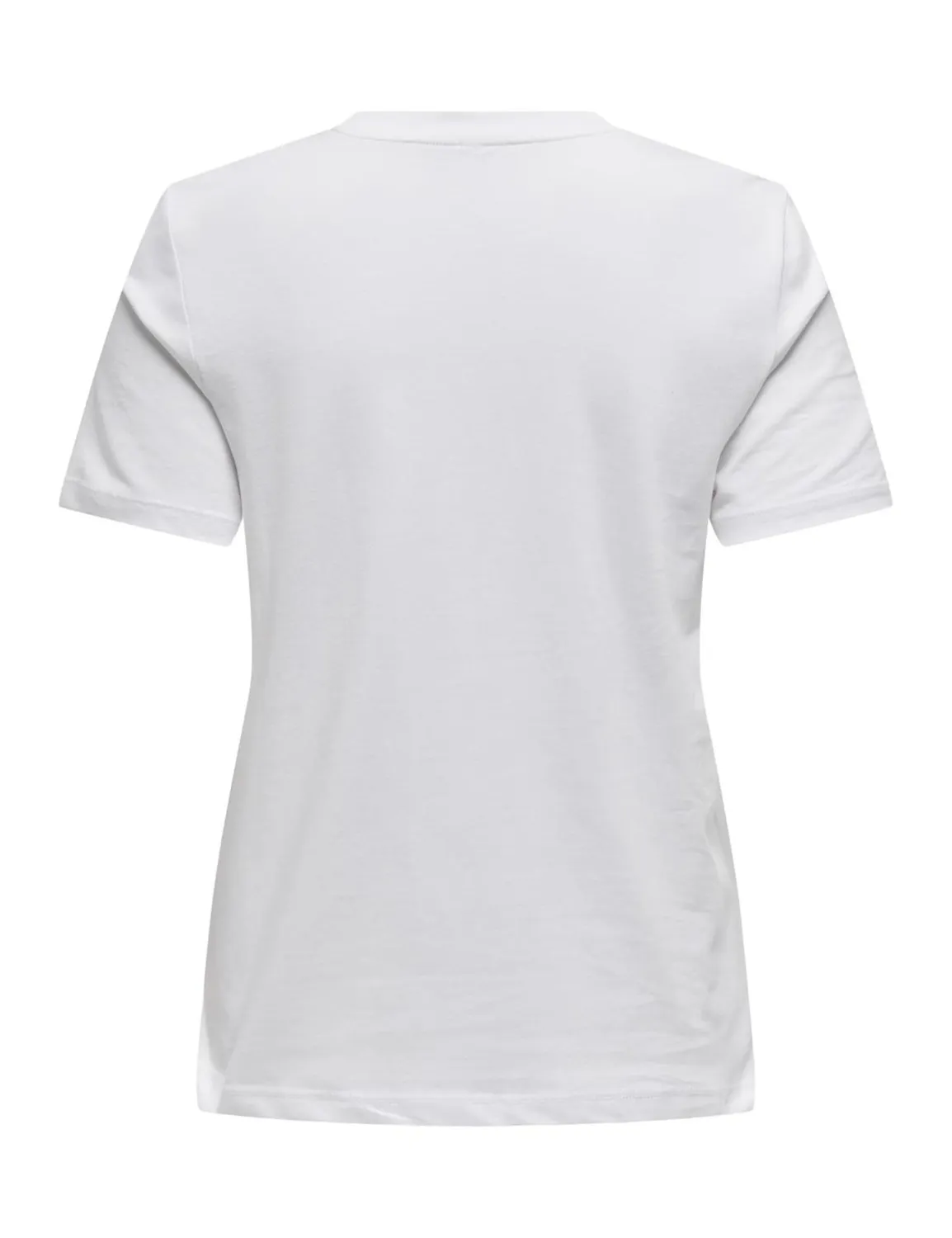 ONLY Onlhenny Life Reg top jersey bianco taglia S