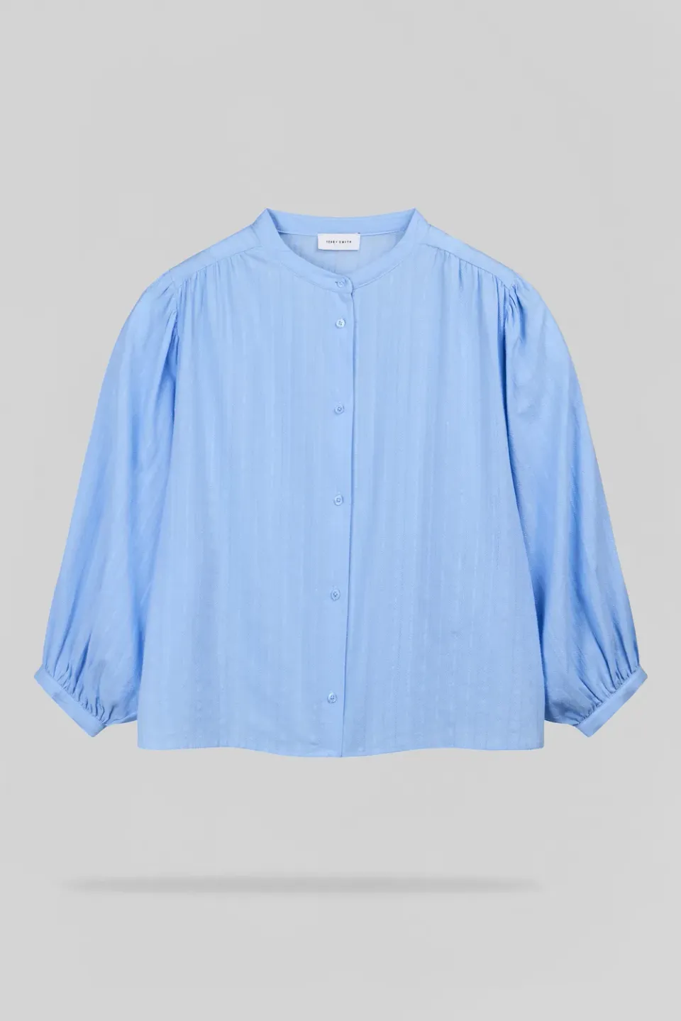 Teddy Smith C-Apoline camicia celeste oversize