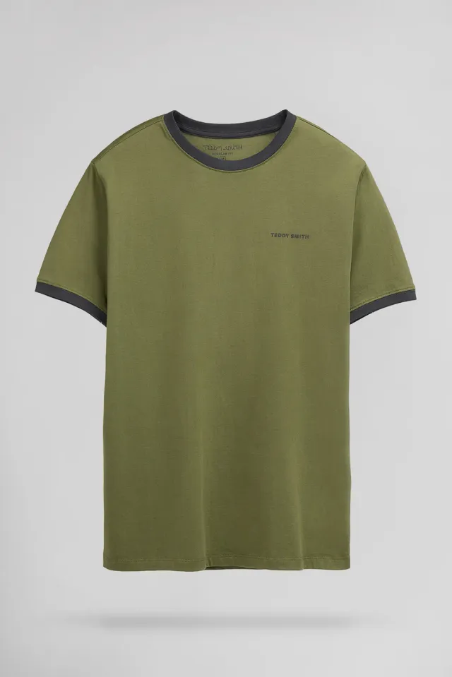 Teddy Smith The Tee 2 R MC Olive t-shirt verde regular