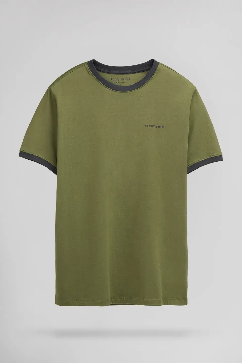 Teddy Smith The Tee 2 R MC Olive t-shirt verde regular