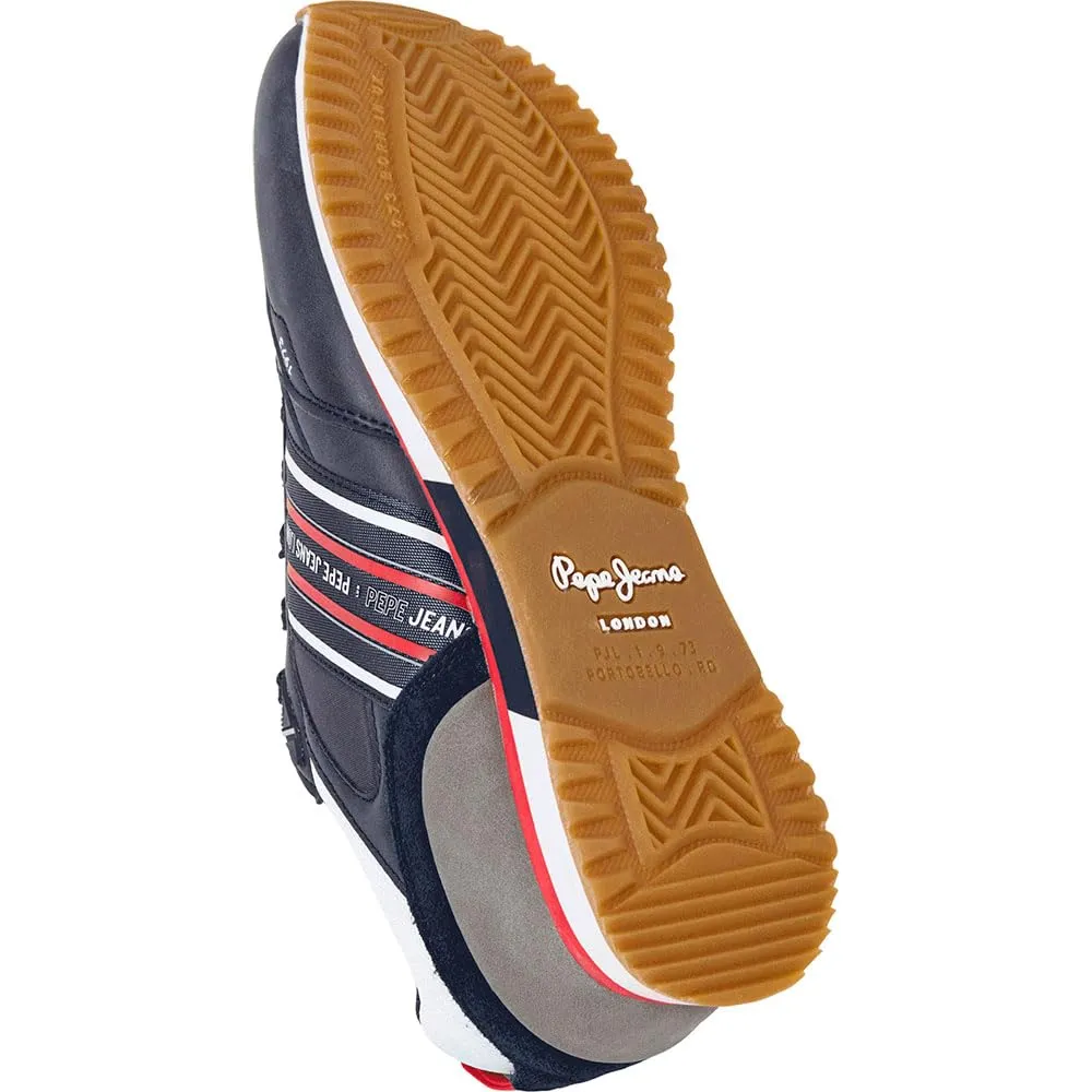 Pepe Jeans Dublin Sneakers Uomo Pelle Bianca Running