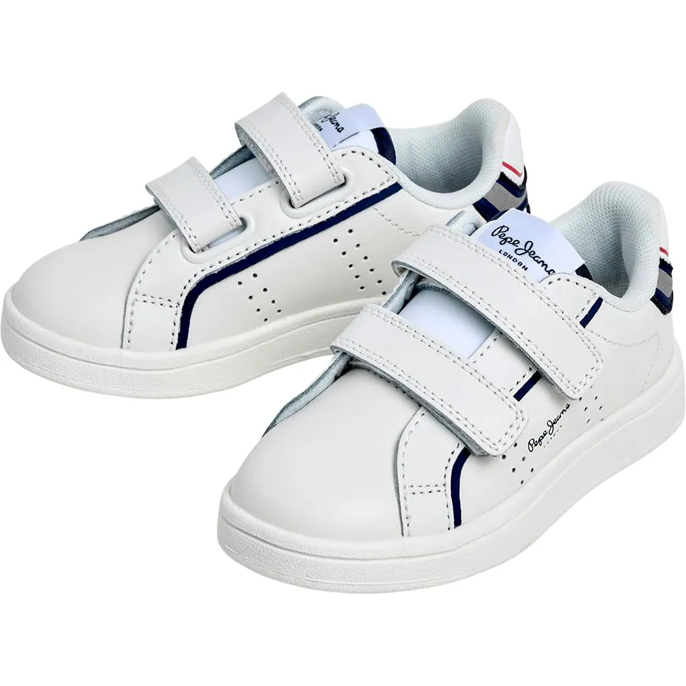 Pepe Jeans Player Young BK sneaker bimbo 25 EU pelle