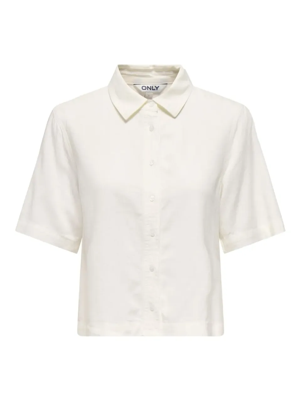 ONLY Cloud Dancer camicia S azzurra leggera