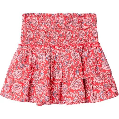 Pepe Jeans Hallie gonna ragazza rosso mini smock