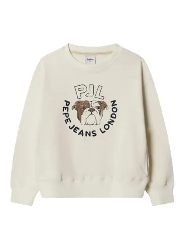 Pepe Jeans Wilfred Felpa bambino 10 anni grafica tasche laterali