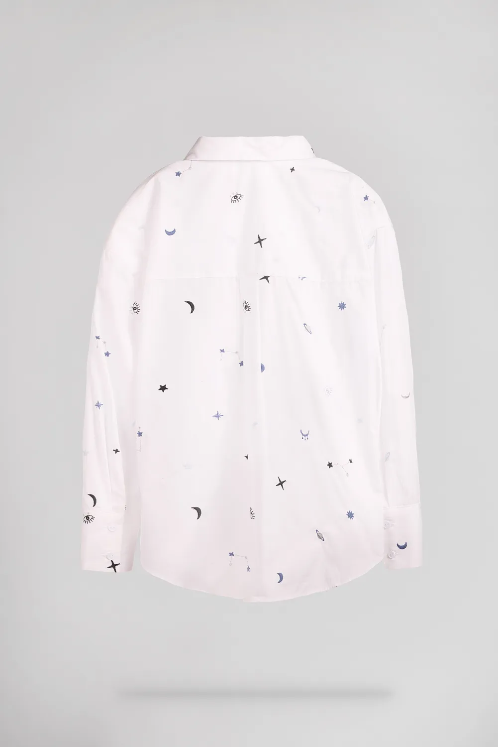 Teddy Smith C-Elena camicia fantasia bianco