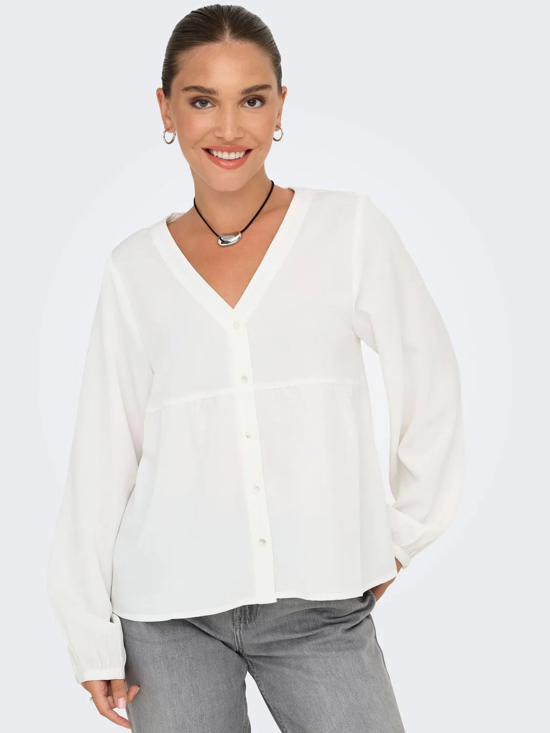 ONLY Onlnova Life Elite Ebba top maniche lunghe
