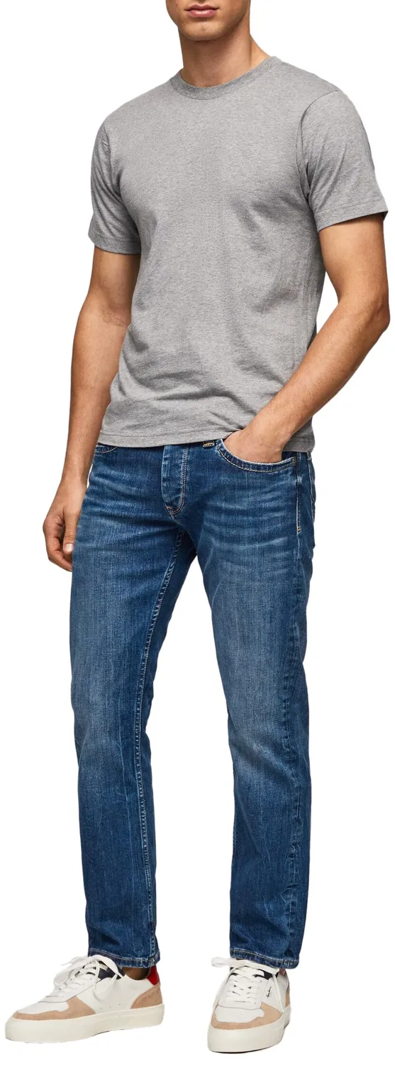 Pepe Jeans Stanley jeans uomo affusolati blu denim