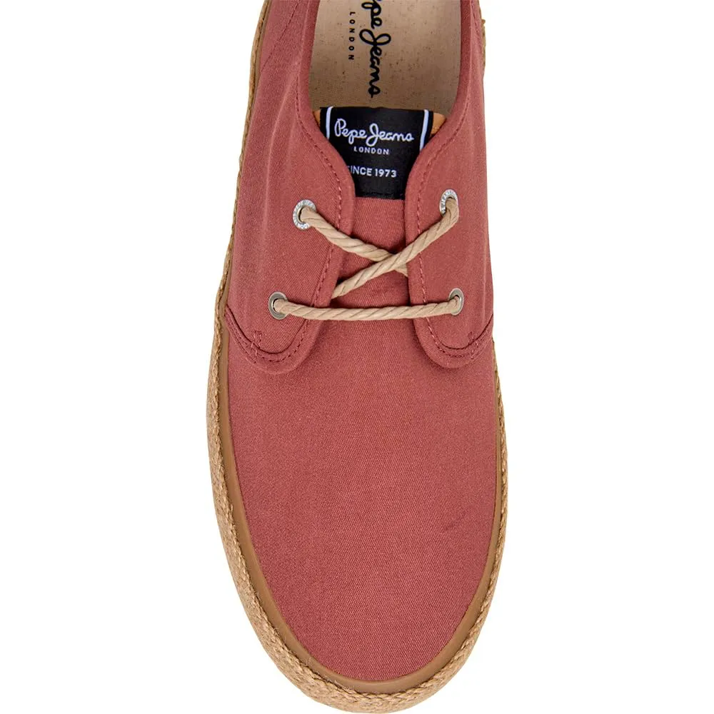 Pepe Jeans Port Bay M scarpe uomo blucher cotone blu navy
