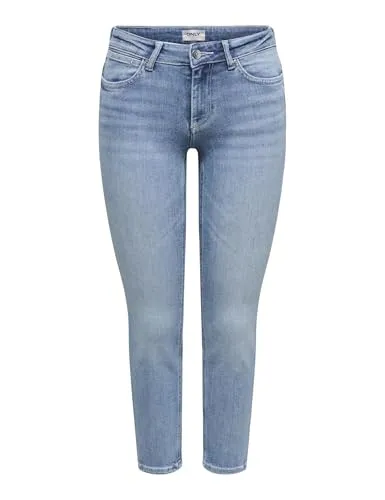 ONLY Onlcarmen Regular Slim Jeans Caviglia Sx32
