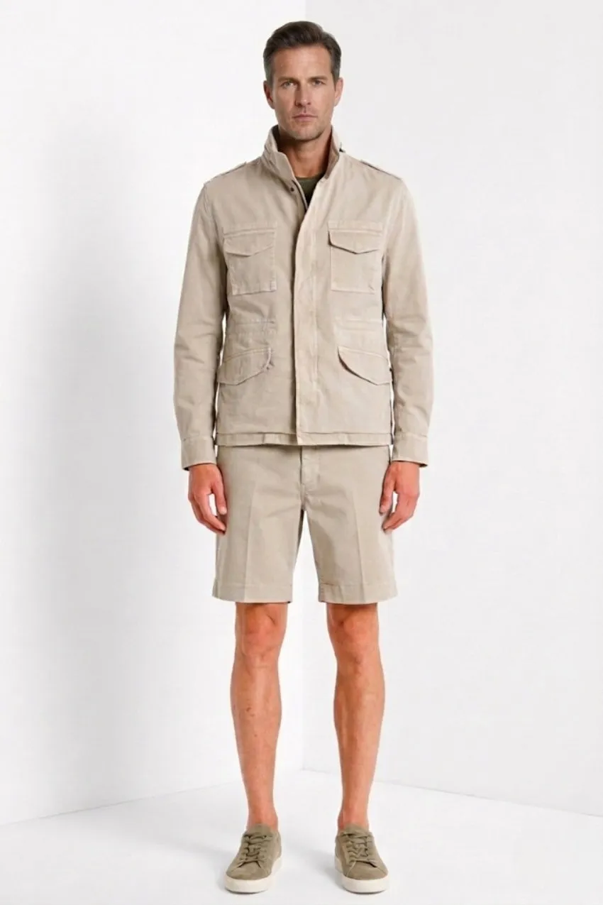 Mason's Jacket M74 giubbotto uomo sabbia twill stretch
