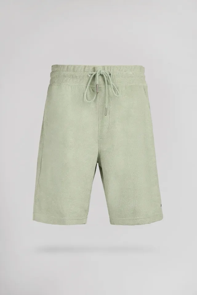 Teddy Smith S-Bobbles SH JR shorts ragazzo verde spugna