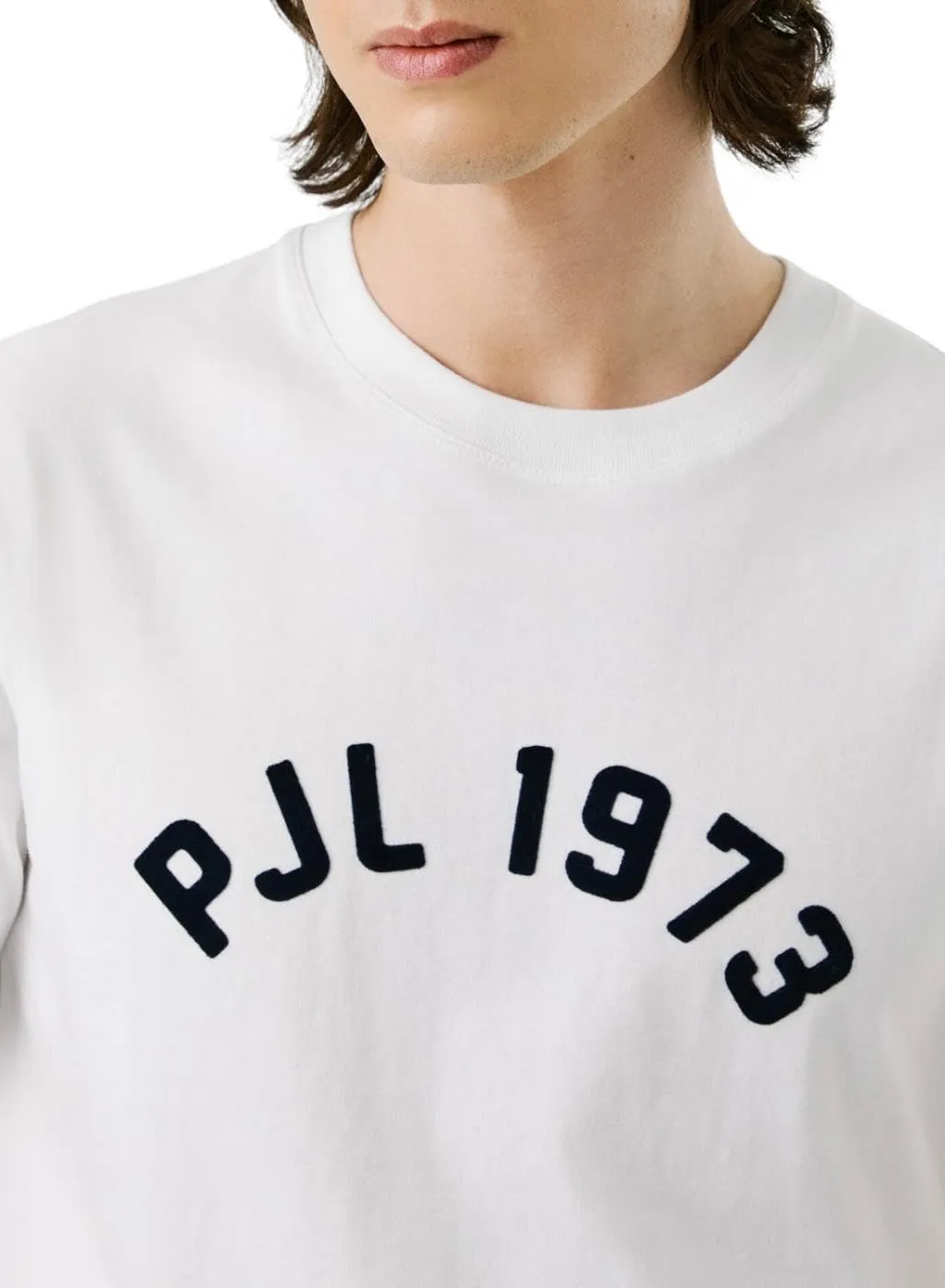 Pepe Jeans Maverick Tee T-Shirt Uomo M Bianca Cotone