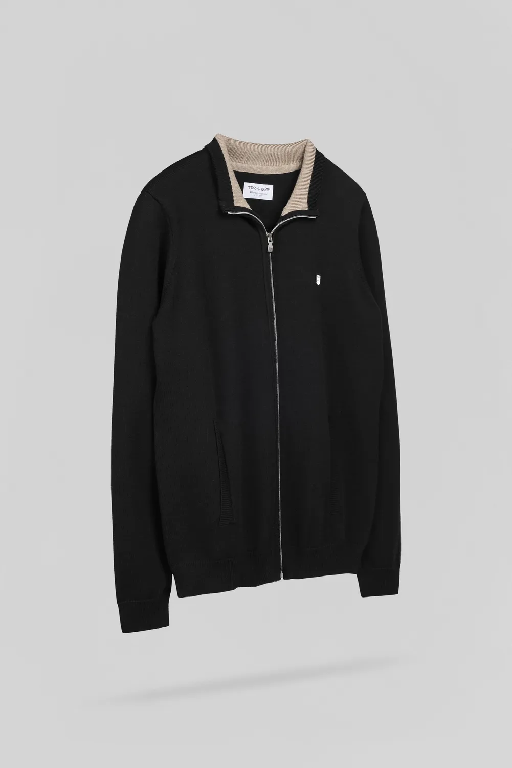 Teddy Smith G-Martyn Gilet Uomo Nero Zip