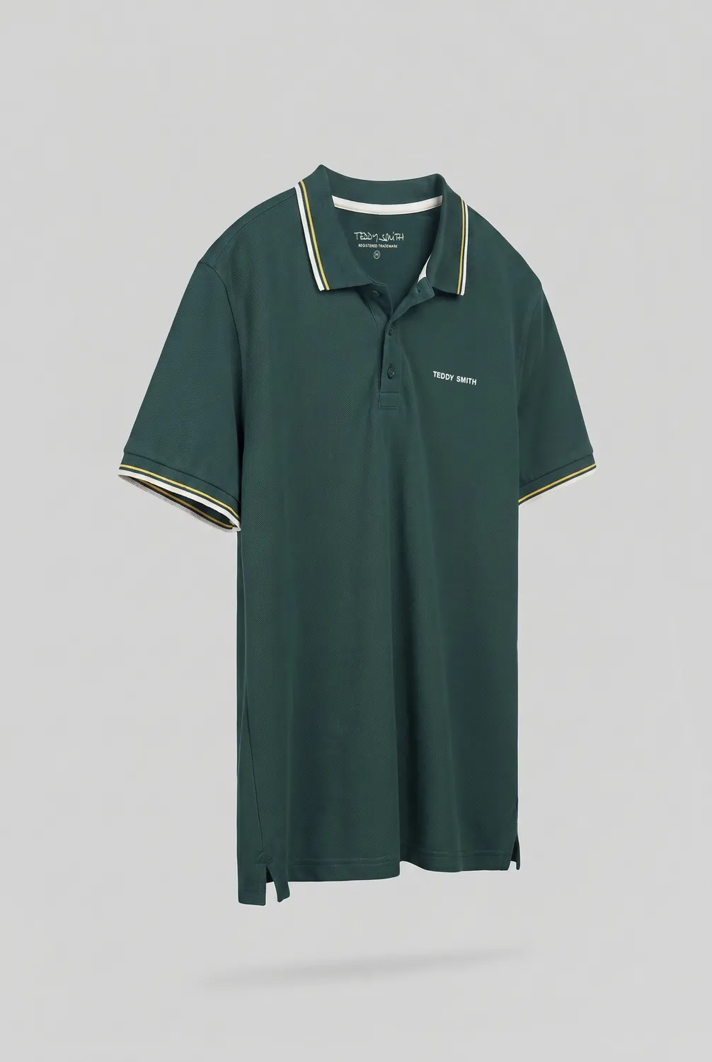 Teddy Smith Pasian 2 Vert Pin polo uomo cotone
