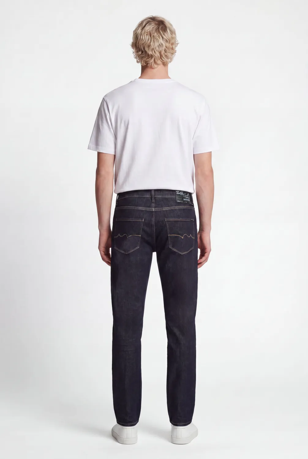 Teddy Smith Rock Dual Move jeans slim uomo blu scuro L32