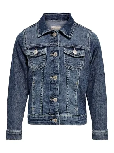 ONLY Konsara Med Blue Dnm giacca jeans bambina taglia 128