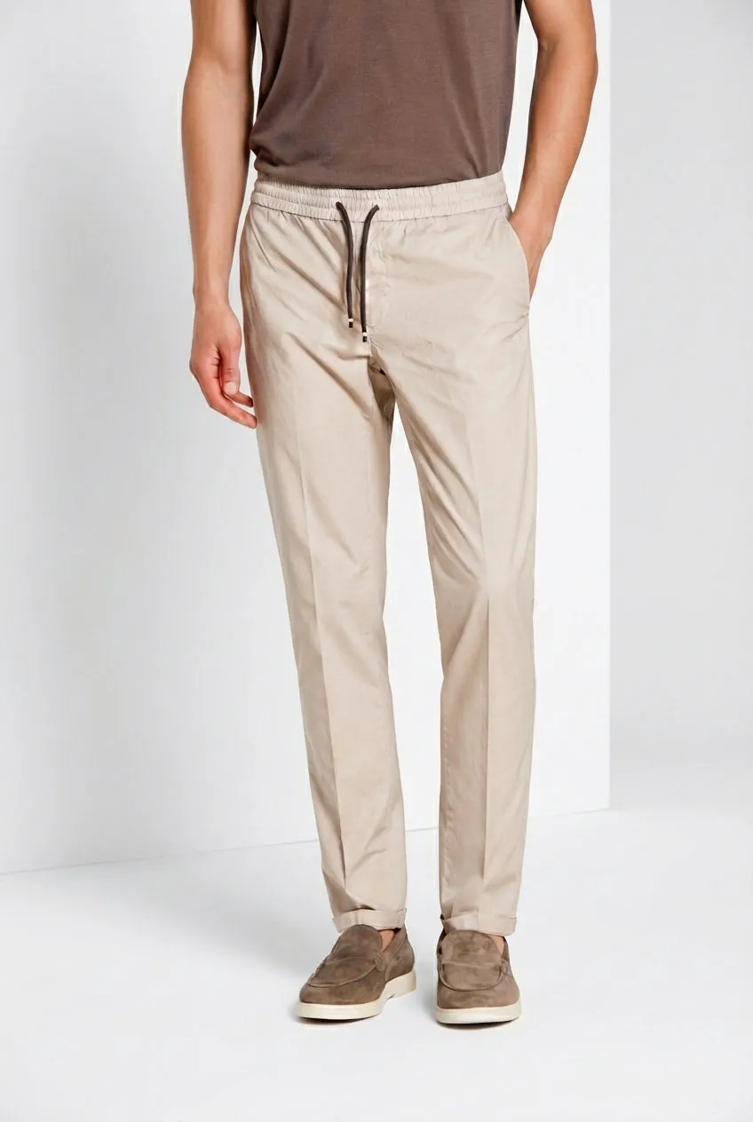 Mason's New York Sack Chino Jogger Uomo Beige Chiaro Regular