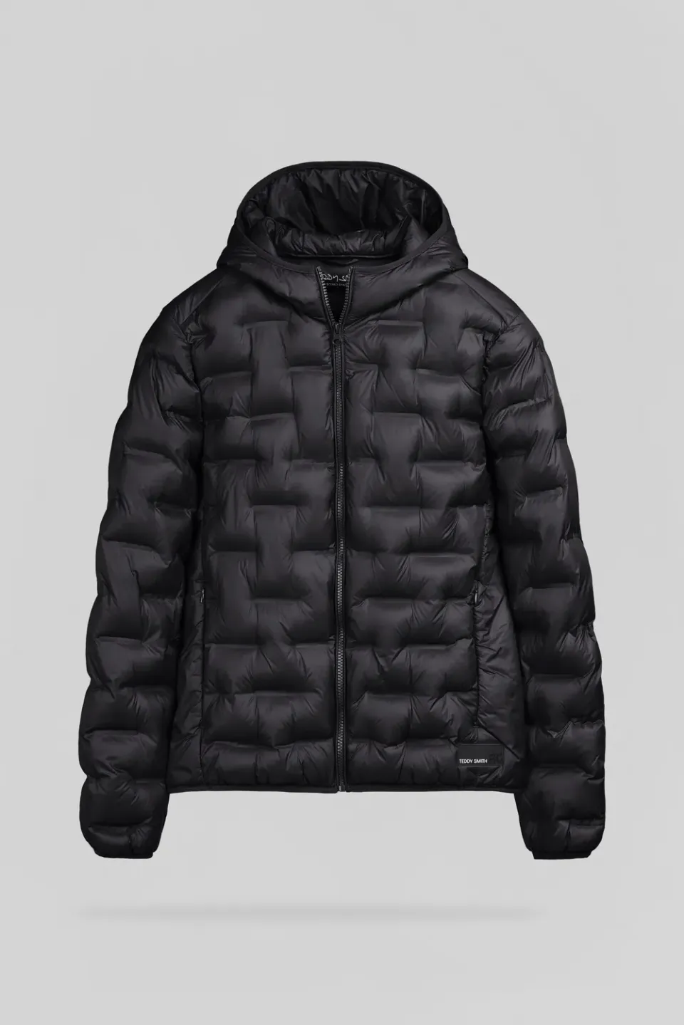 Teddy Smith Blighter 2 Piumino Nero Leggero Uomo