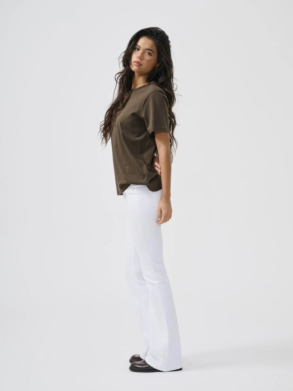 ONLY Onlblush jeans donna flare L/32 vita media denim