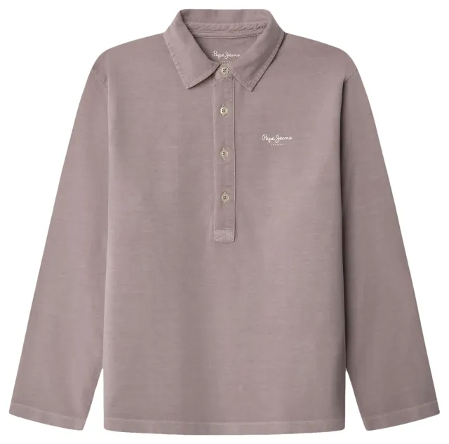 Pepe Jeans Samuel LS polo bambino viola manica lunga
