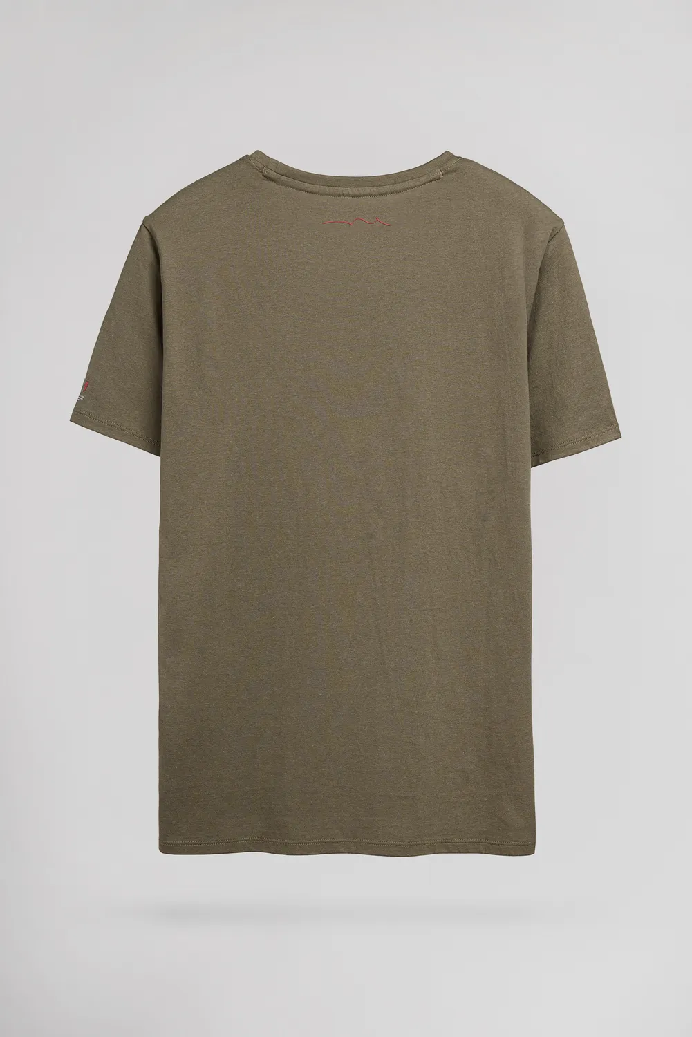 Teddy Smith T-Carso Turbulence Kaki t-shirt uomo moto