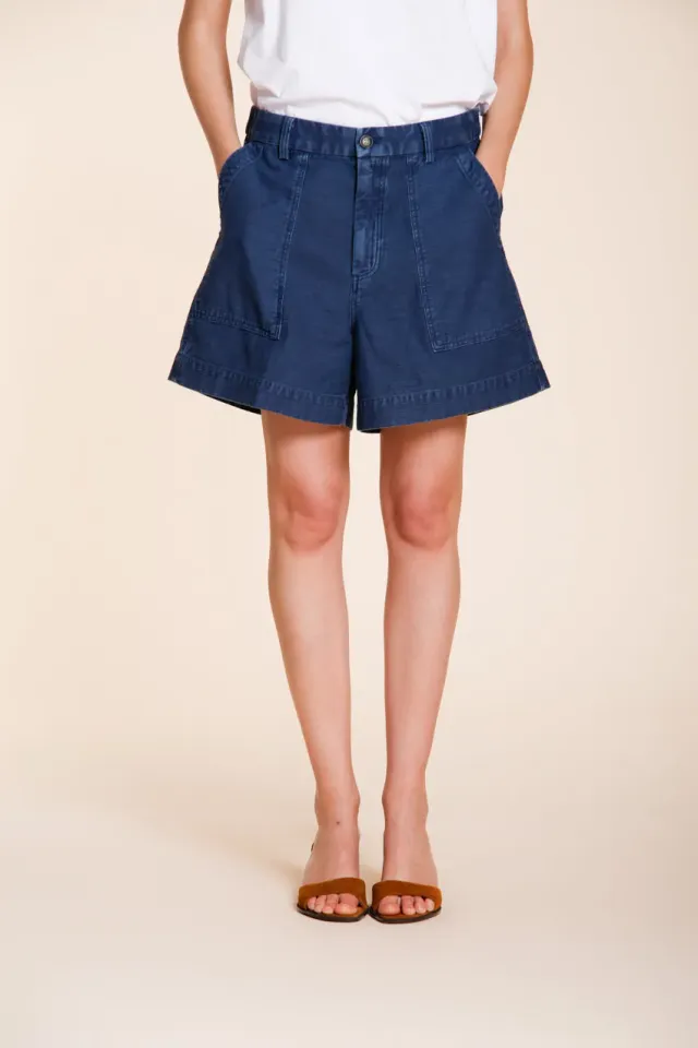 Mason's Dallas Bermuda Cargo Donna Relaxed Blu Royal