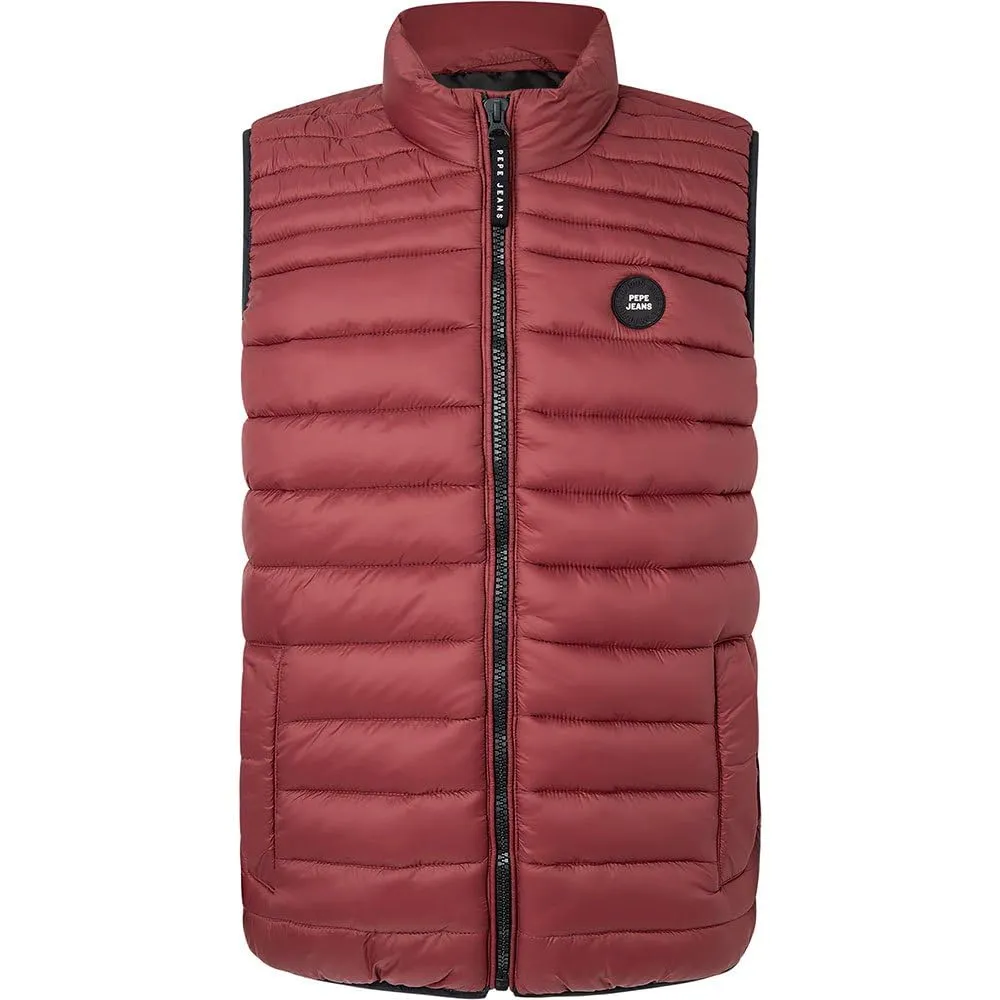 Pepe Jeans Balle Gilet Puffer Uomo Nero