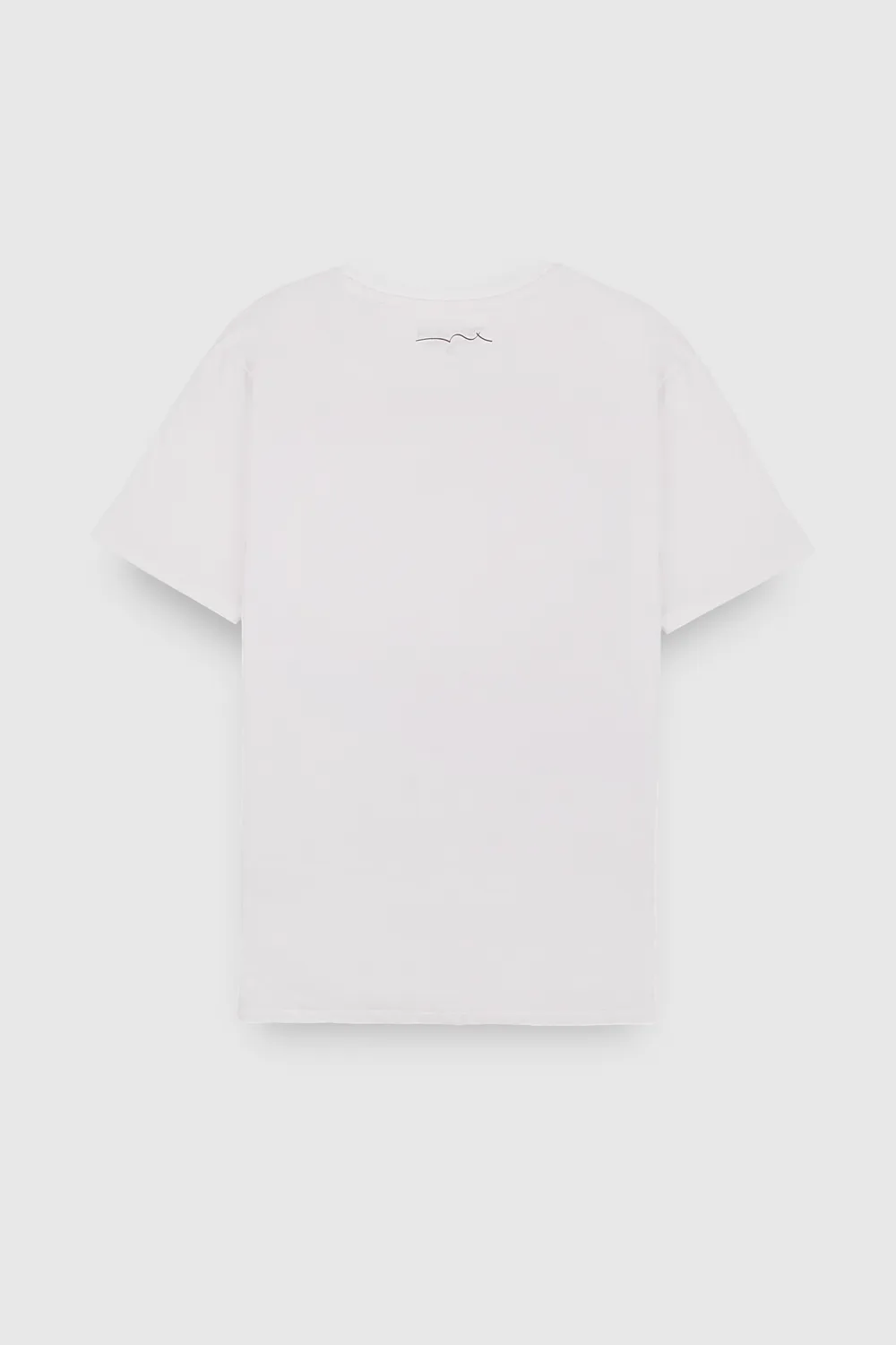 Teddy Smith T-Taho t-shirt uomo bianca classica badge