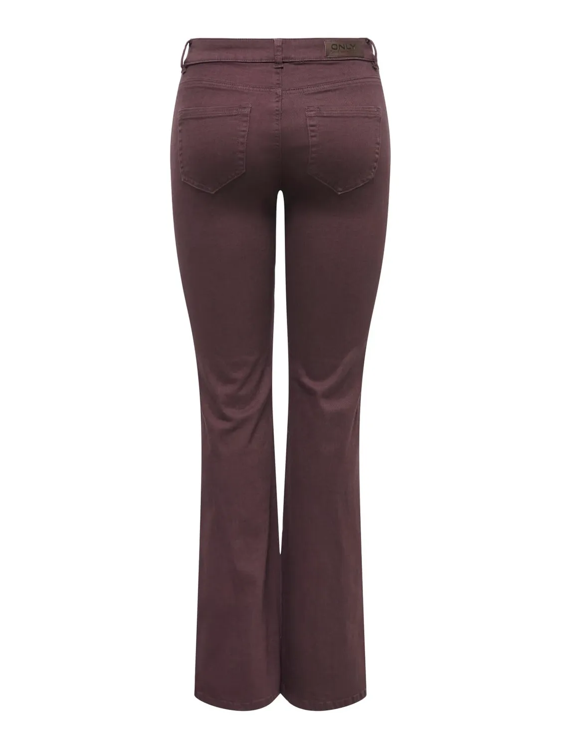 ONLY Onlblush Mid Flared pantaloni donna a zampa vita media