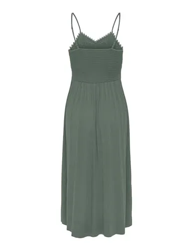 ONLY Onlhoney Strap Dress Jrs abito jersey spalline sottili