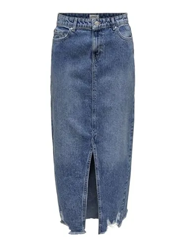 Only Onlemma gonna denim donna L corta denim