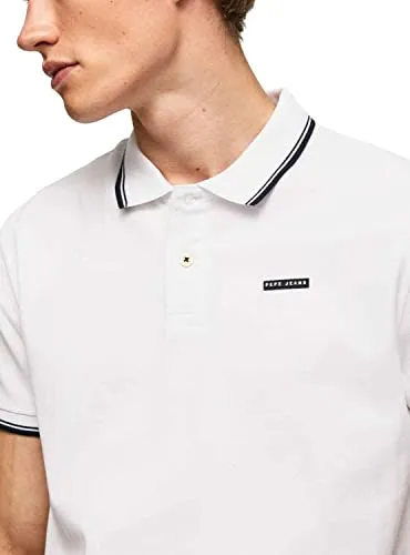 Pepe Jeans Piping Polo L uomo cotone righe