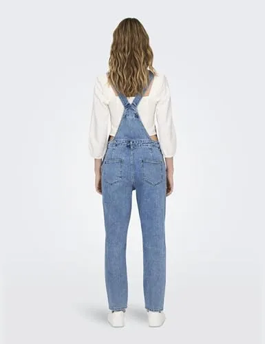 Only Onlpercy Overall Dnm Mae06 Noos tuta donna XS denim
