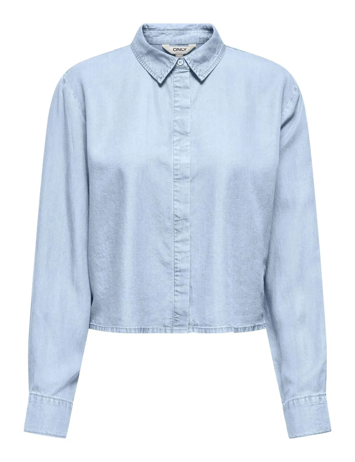 ONLY Onlcharis Life LS camicia donna denim chiaro