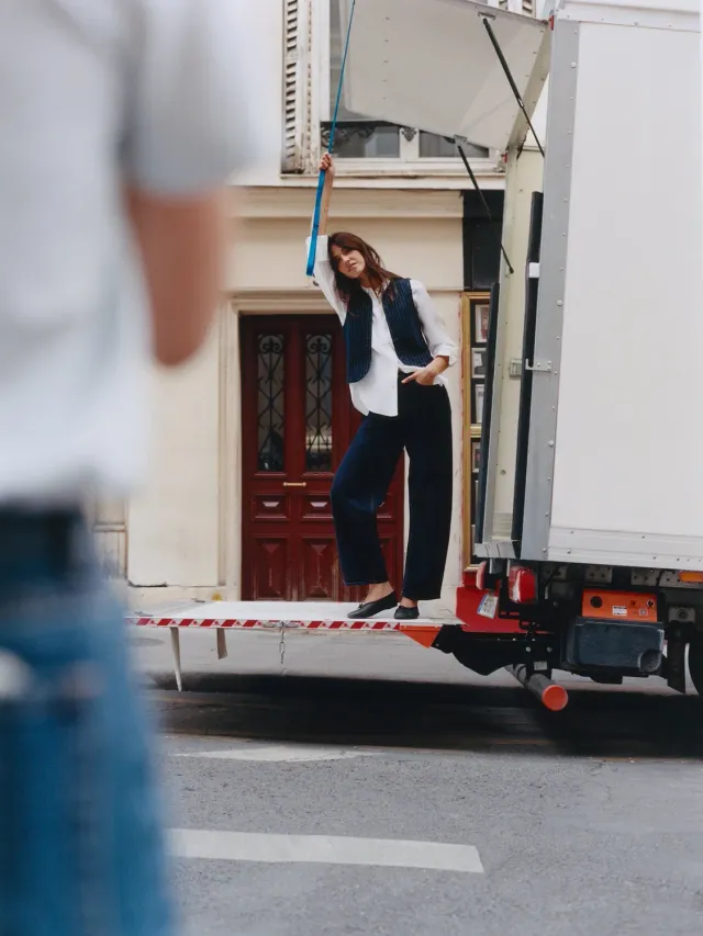 Oraije Brune jeans barrel grezzo