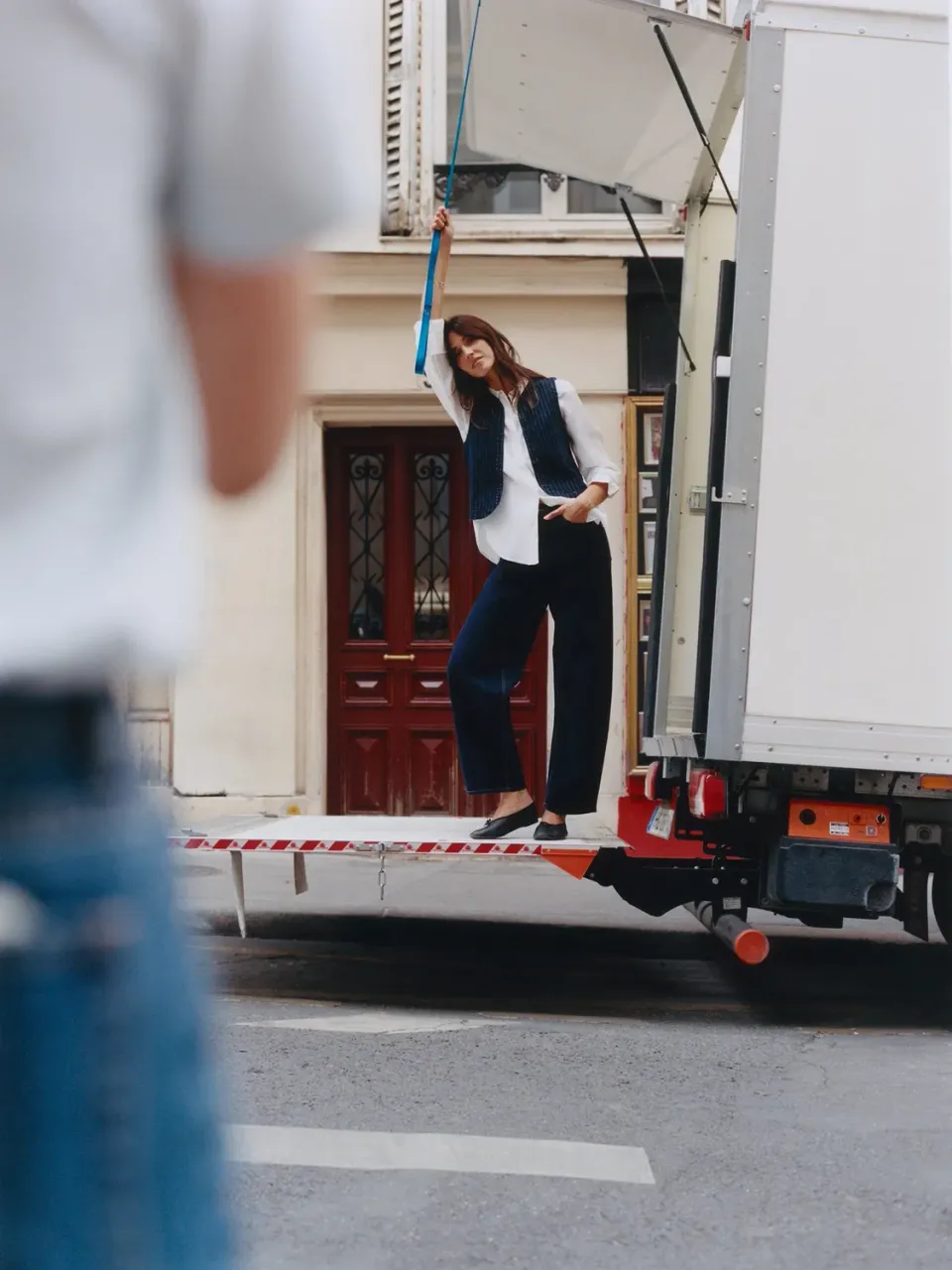 Oraije Brune jeans barrel grezzo
