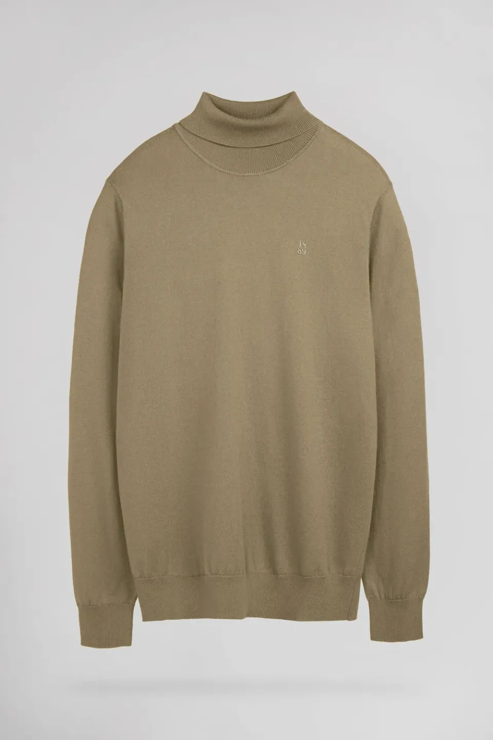 Teddy Smith P-MARCELLUS Maglia Dolcevita Uomo Wolf Beige