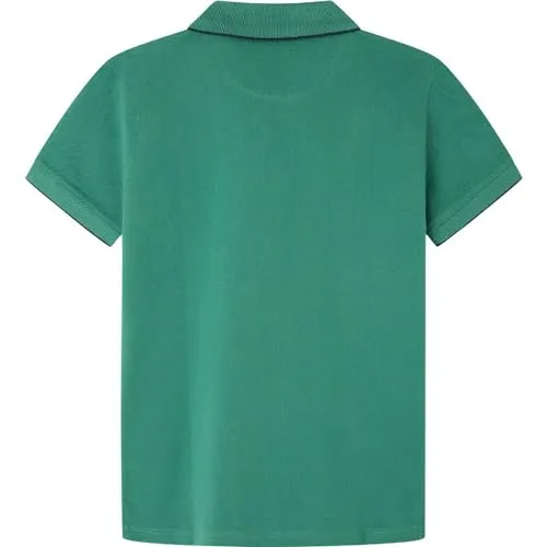 Pepe Jeans New Thor Polo Bambino 10 anni verde piquet