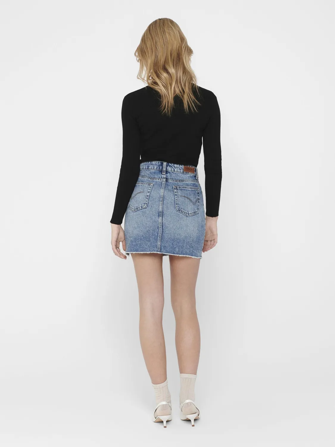 ONLY Onlsky Gonna Jeans Donna Denim Blu Chiaro