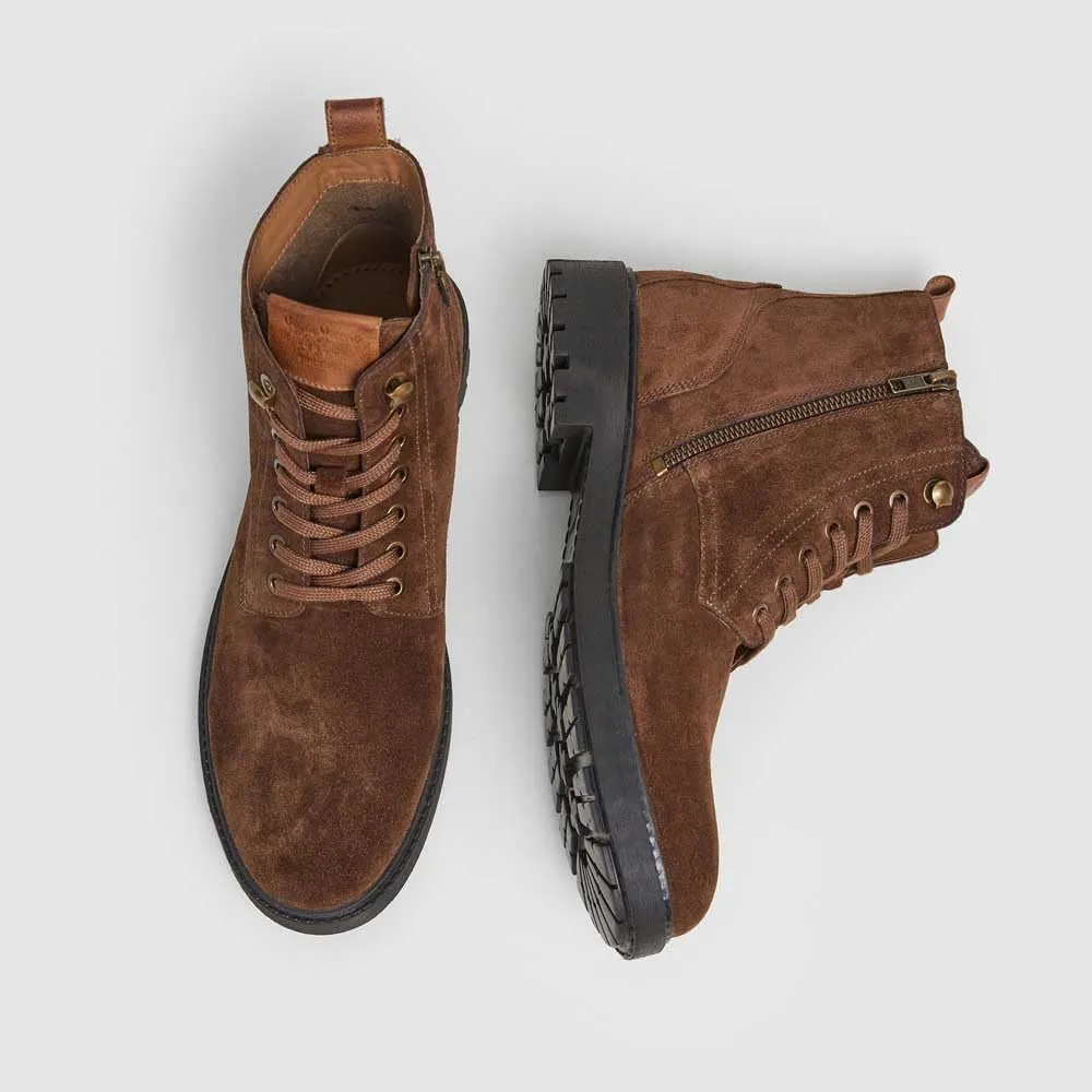 Pepe Jeans Fred Earth Stivaletti Uomo Marrone Pelle