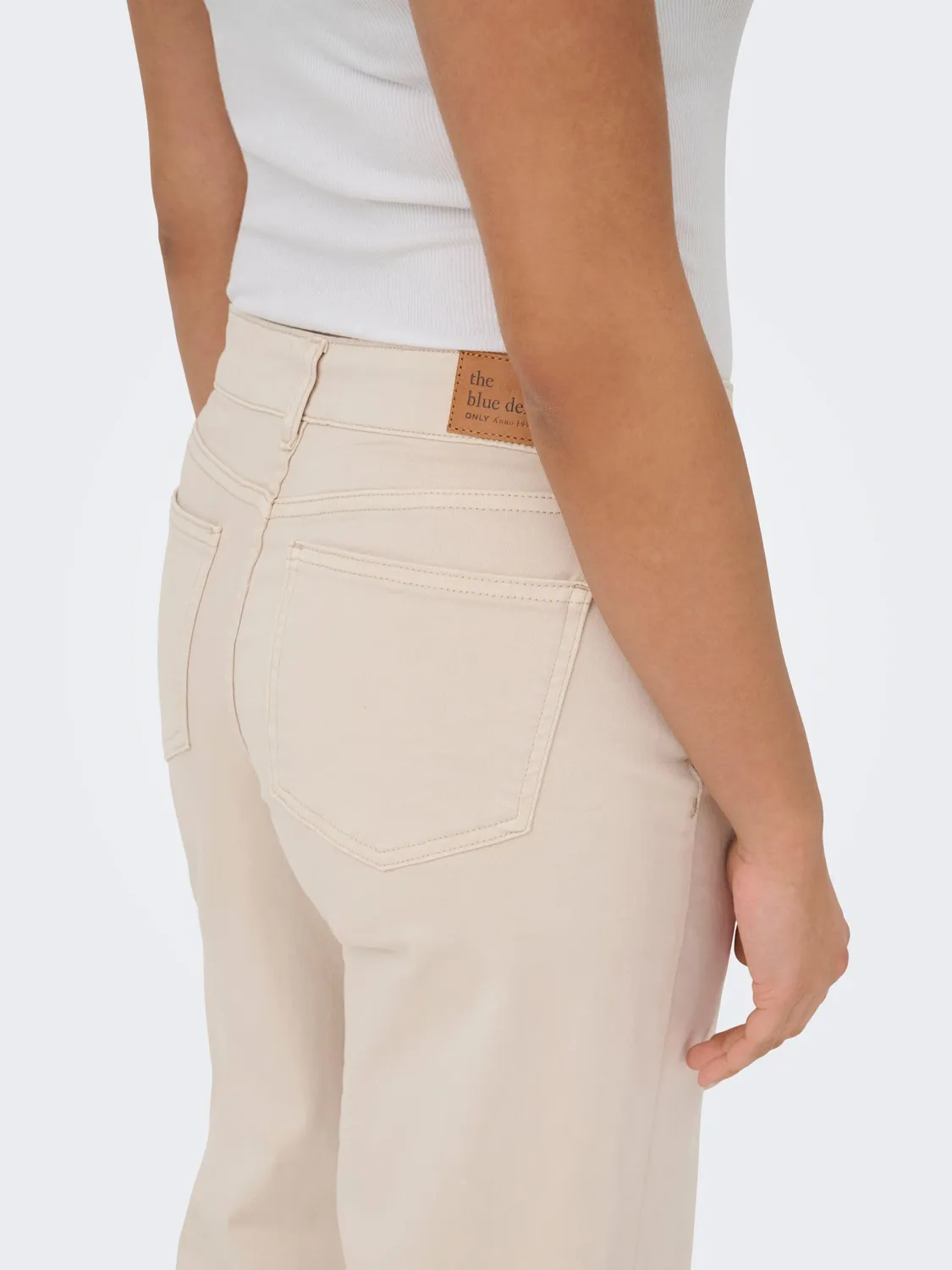 ONLY Onlmadison LW Wide Pant CC Pnt pantaloni S avena