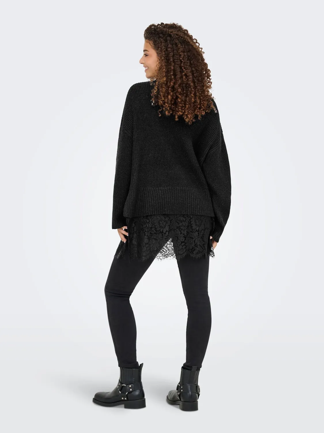 ONLY Onlvivia LS Life maglia donna M scollo a V