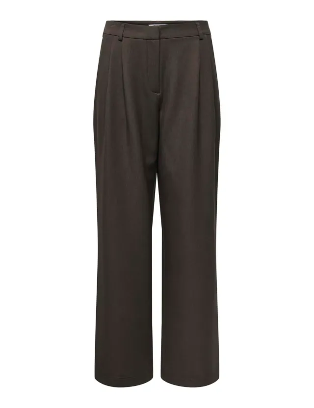 ONLY Onlhattie HW Pleat pantaloni pince vita alta