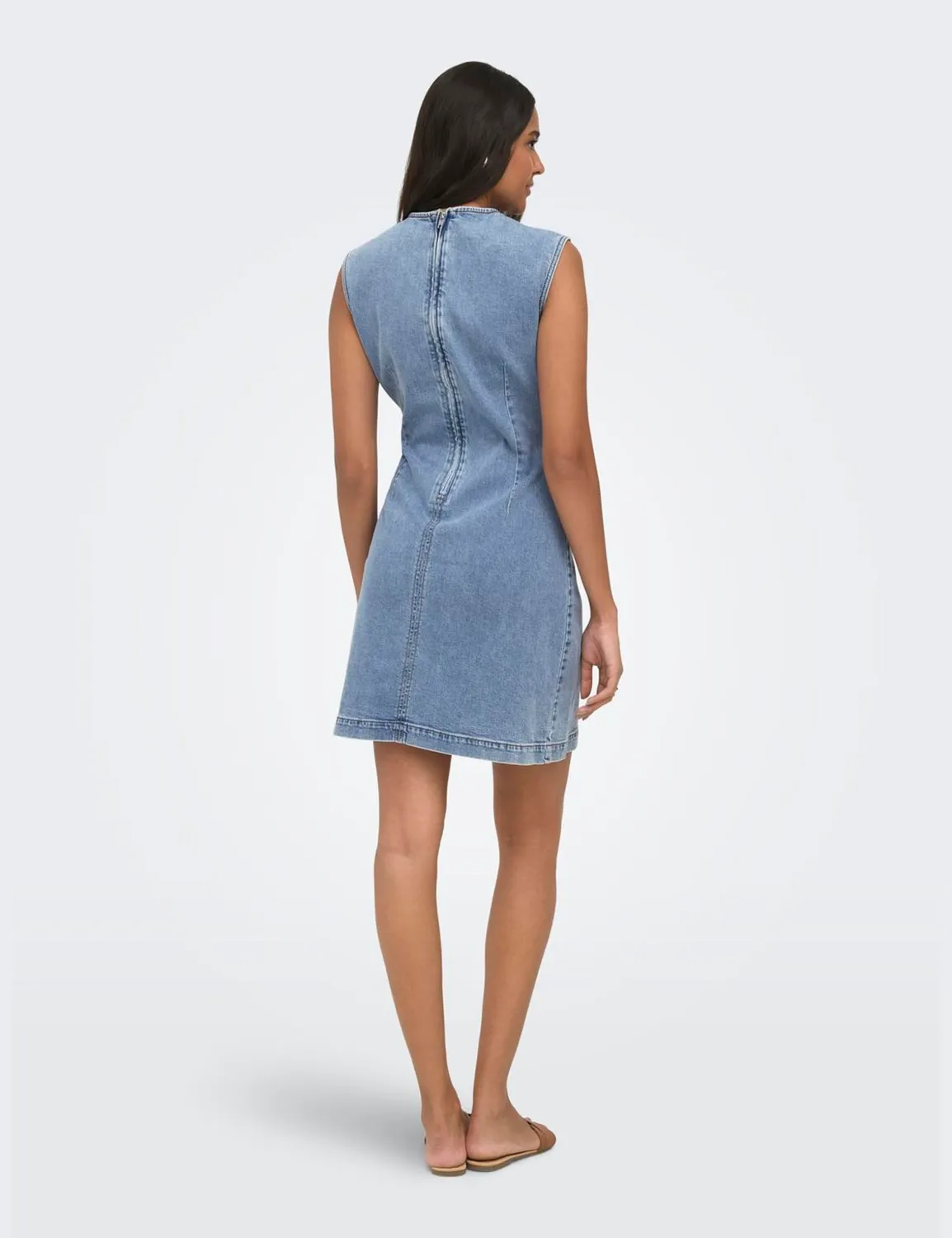 ONLY ONLBLAIR SL abito denim smanicato