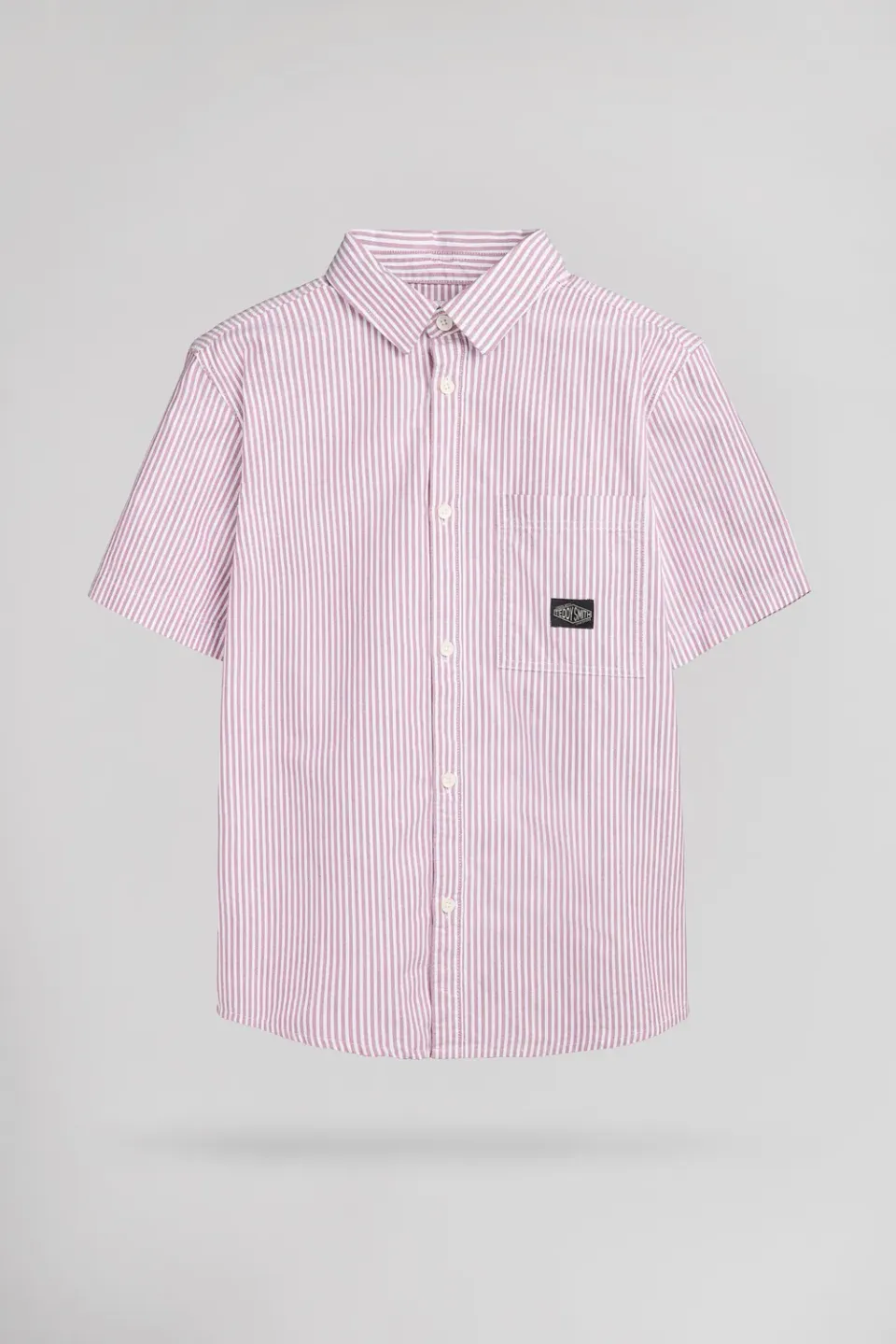 Teddy Smith C-Ox MC Jr camicia ragazzo maniche corte righe
